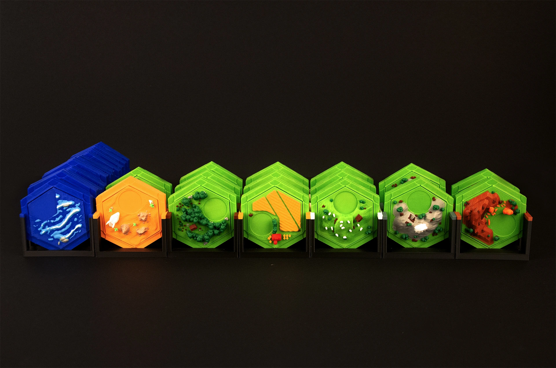 Meadow Green Deluxe 3D Upgrade Set — 3–6 Players — photo 2