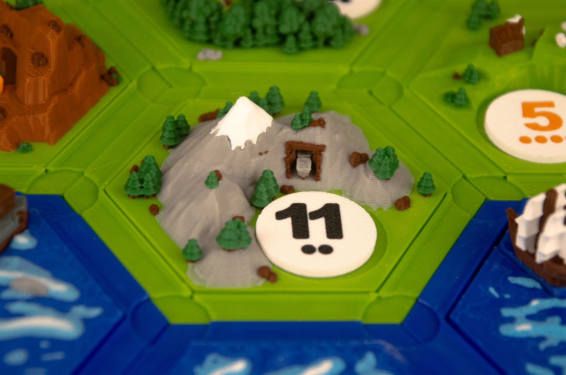 Meadow Green Deluxe 3D Upgrade Set — 3–6 Players — photo 3