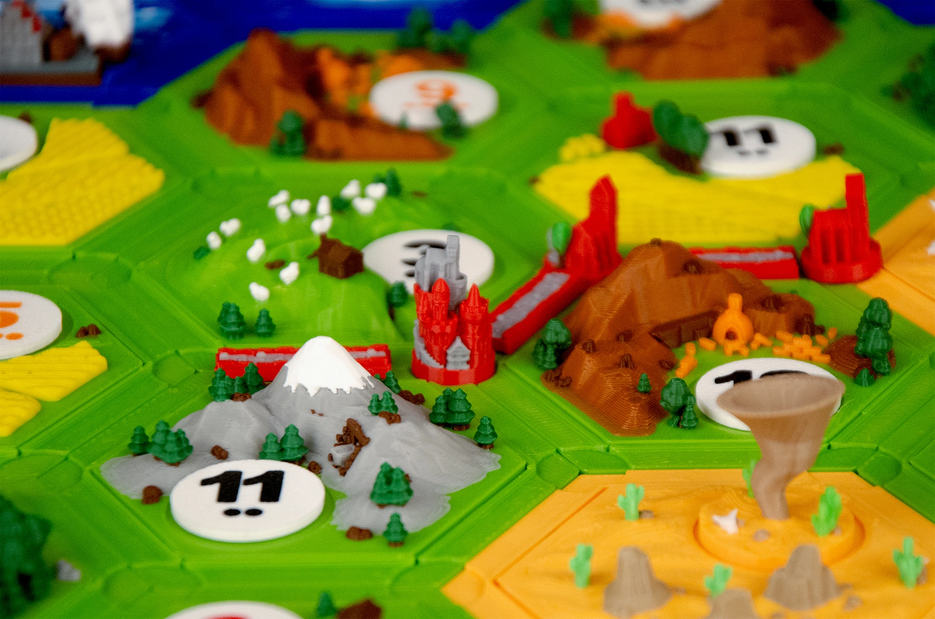Meadow Green Deluxe 3D Upgrade Set — 3–6 Players — photo 4