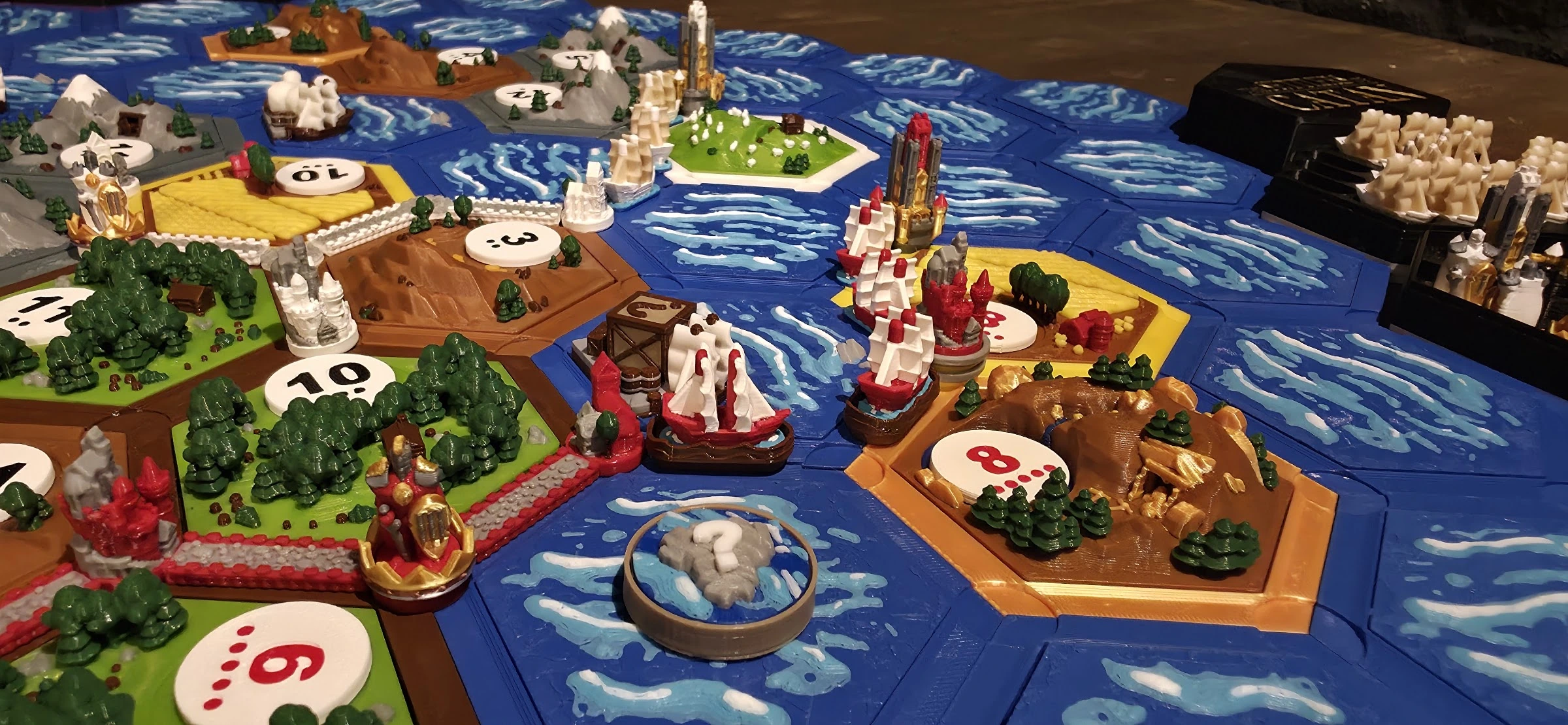 Deluxe Base Game + Seafarers + Cities & Knights 3D Upgrade — 3–4 Players — photo 8