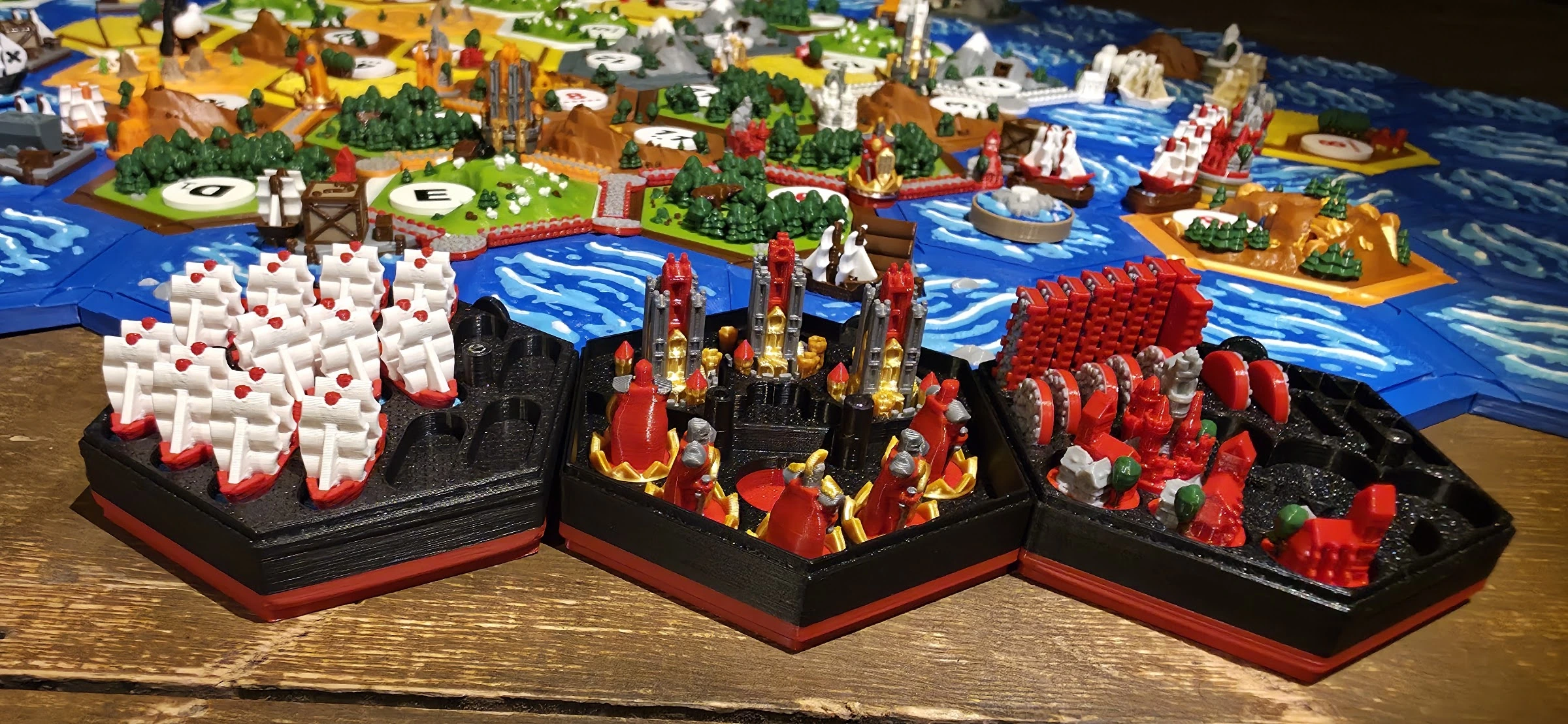 Deluxe Base Game + Seafarers + Cities & Knights 3D Upgrade — 3–6 Players — photo 4