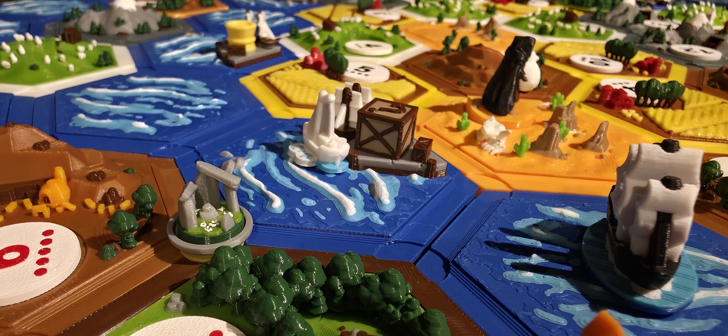 Deluxe Base Game + Seafarers + Cities & Knights 3D Upgrade — 3–6 Players — photo 8
